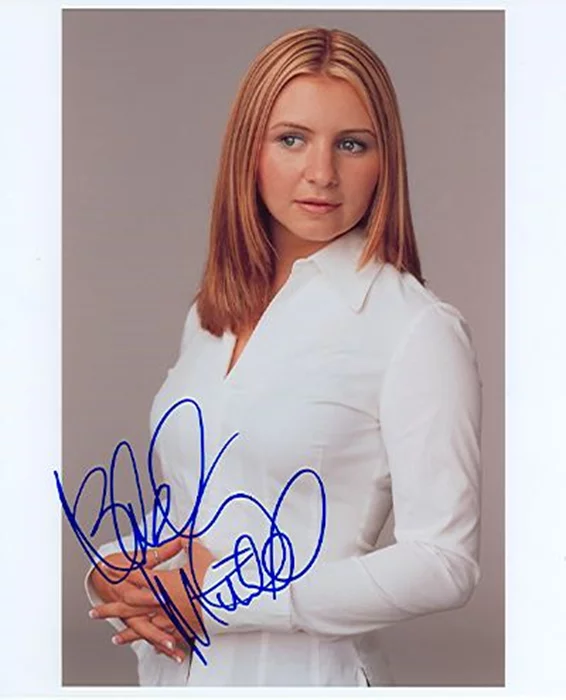 Beverley Mitchell autograph