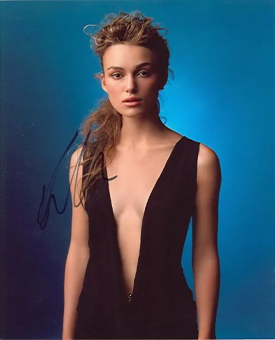 Keira Knightley autograph