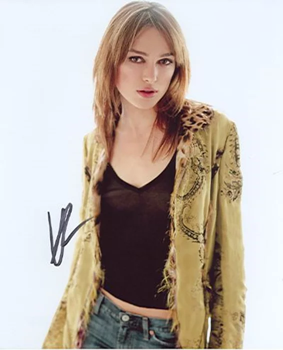 Keira Knightley autograph