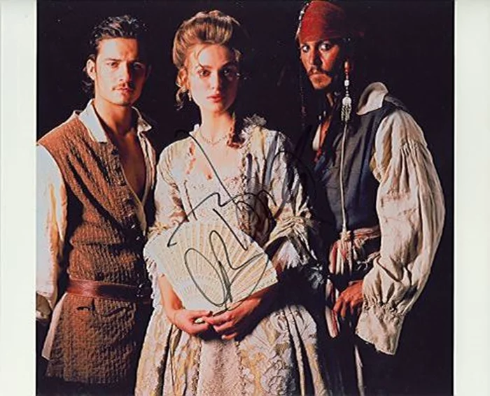 Pirates of The Caribbean autograph