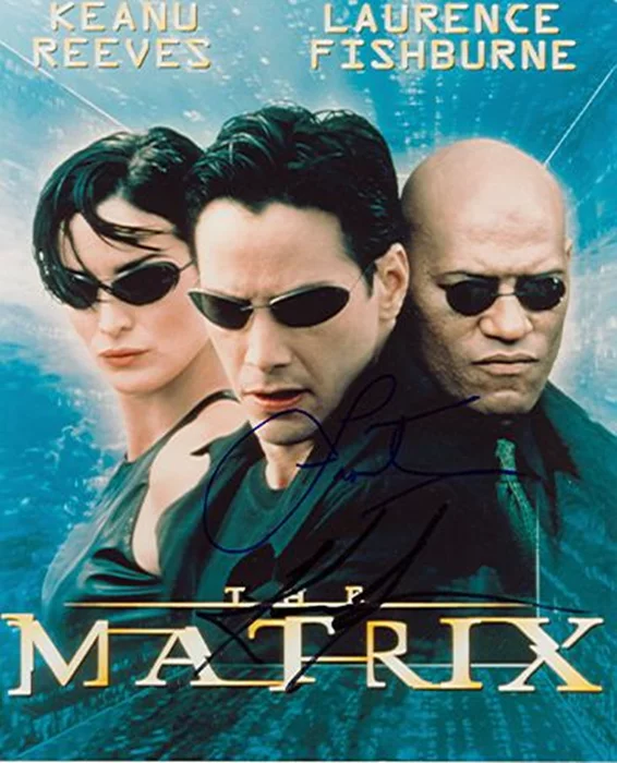 The Matrix autograph