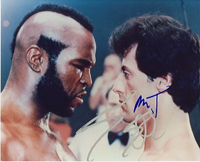 Rocky III autograph