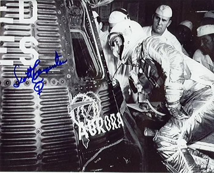 Scott Carpenter autograph