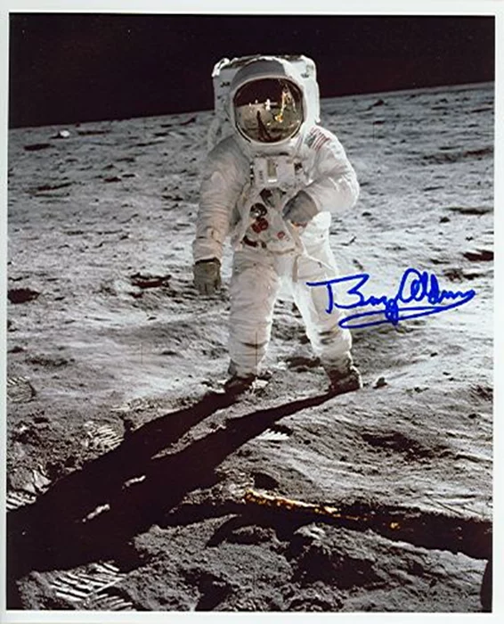 Buzz Aldrin autograph