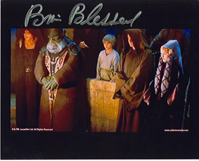 Brian Blessed autograph