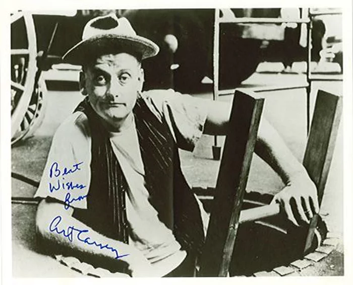 Art Carney autograph