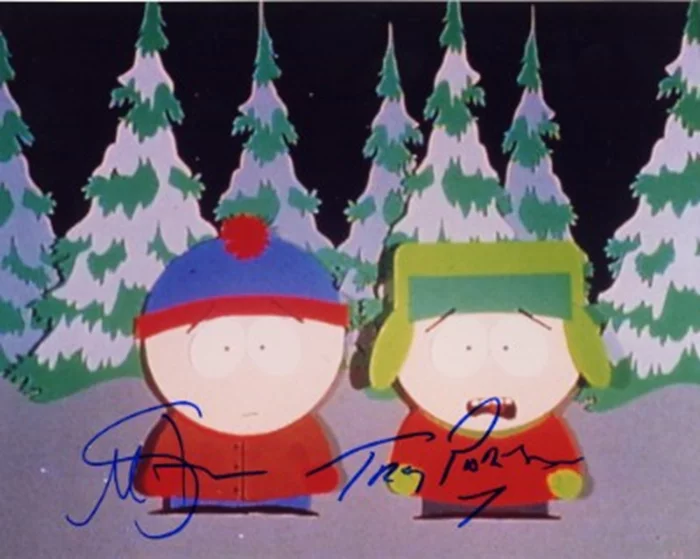 South Park autograph