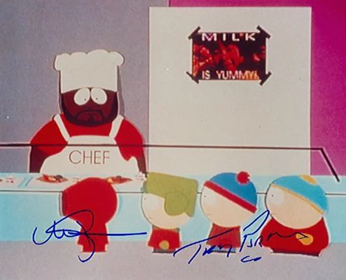 South Park autograph