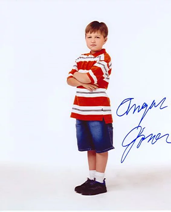Angus Jones autograph