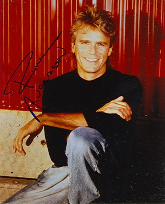 Richard Dean Anderson autograph
