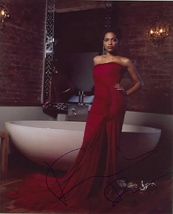Rosario Dawson autograph