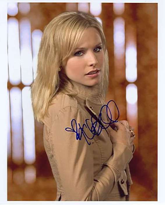 Kristen Bell autograph