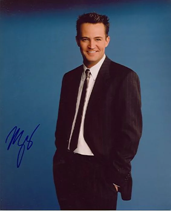 Matthew Perry autograph