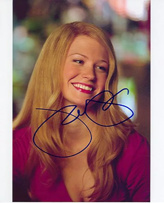 January Jones autograph