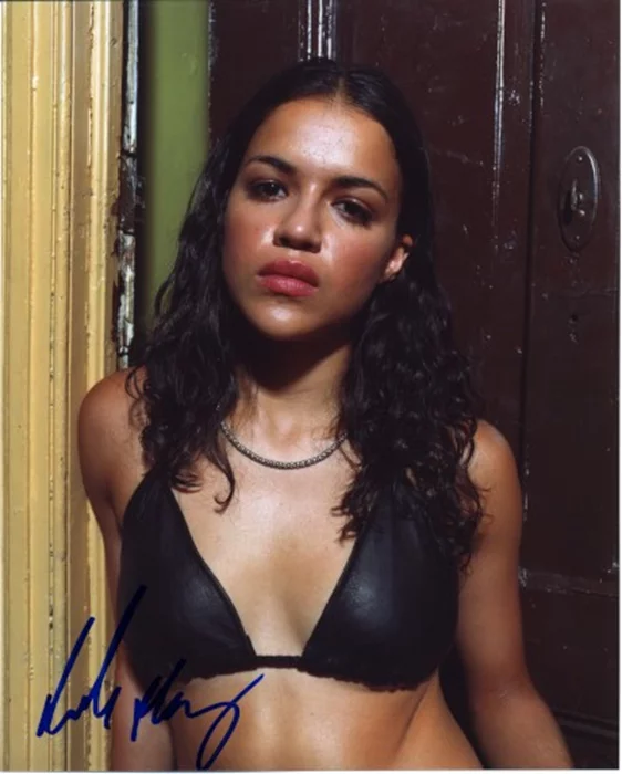 Michelle Rodriguez autograph