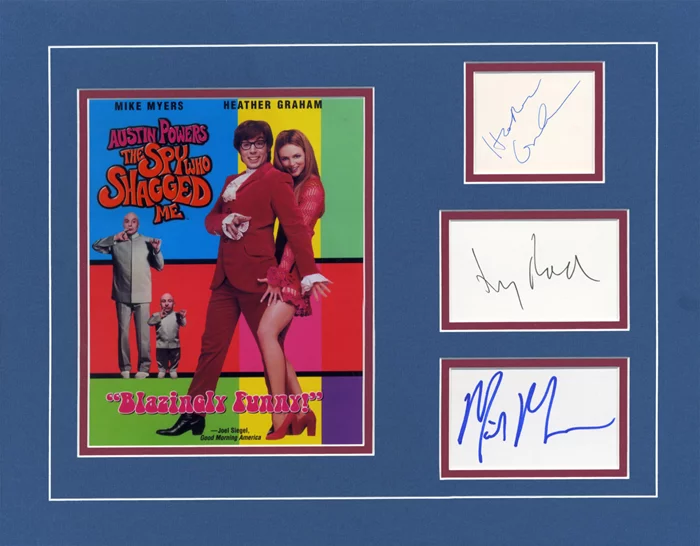 Austin Powers autograph
