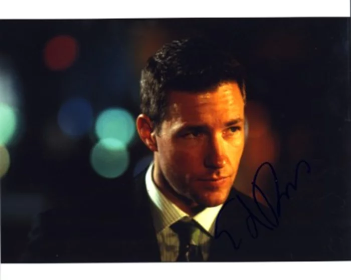 Edward Burns autograph