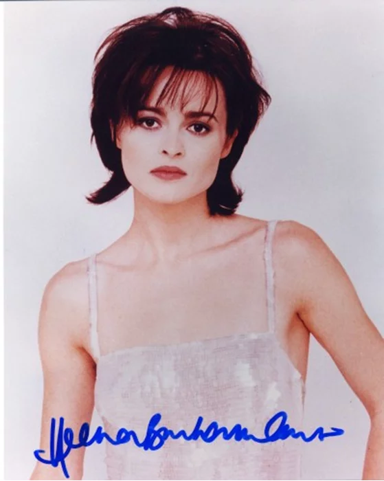 Helena Bonham Carter autograph