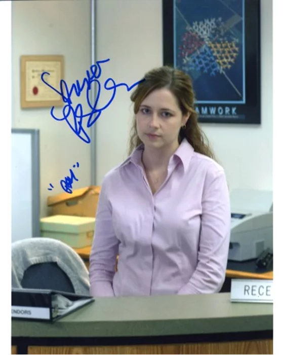 Jenna Fischer autograph