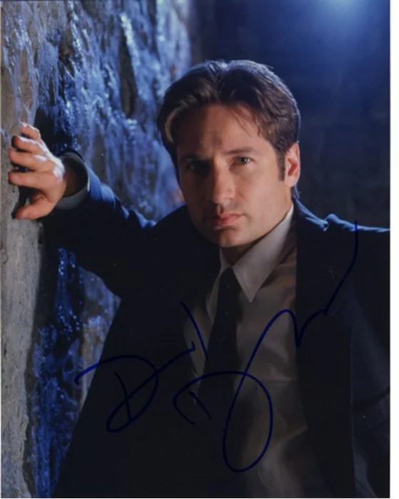 David Duchovny autograph