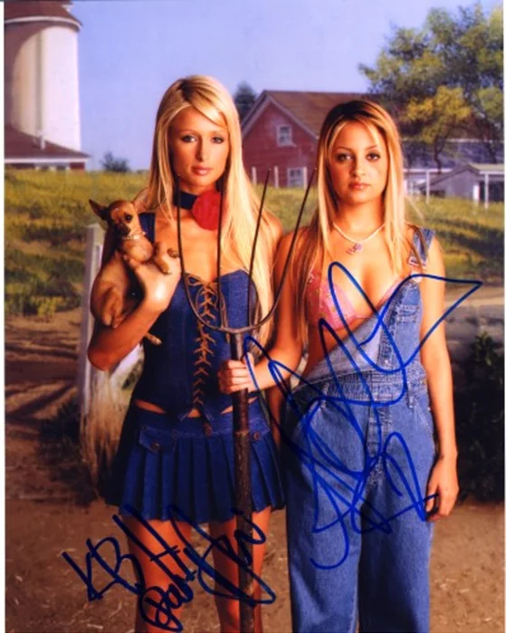 The Simple Life autograph