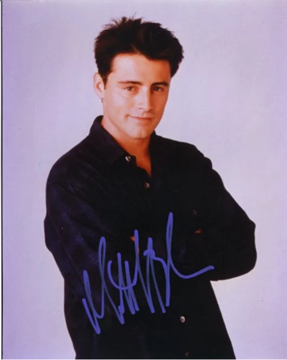 Matt LeBlanc autograph