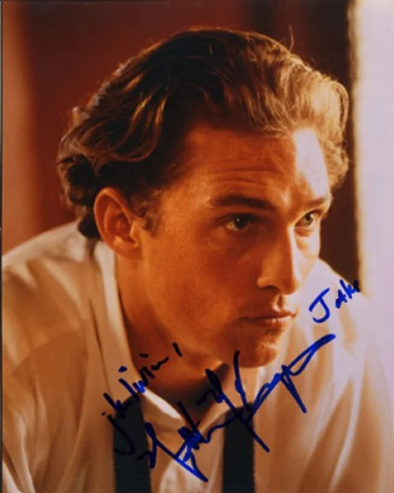Matthew McConaughey autograph