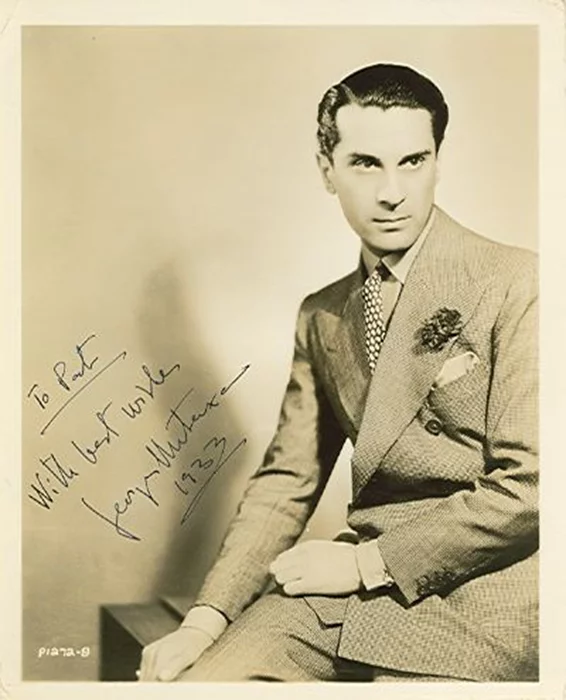 Georges Metaxa autograph