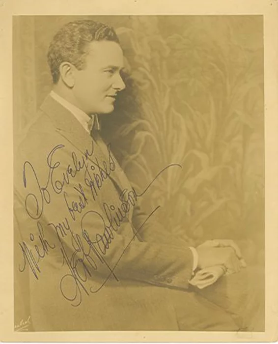 Herbert Rawlinson autograph