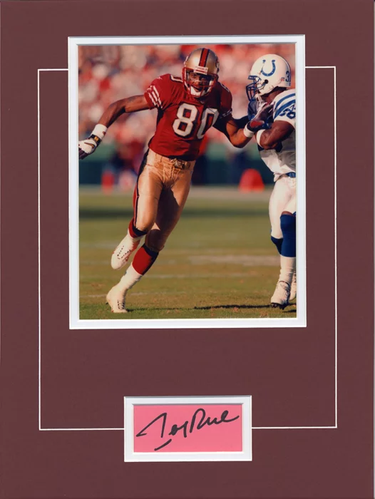 Jerry Rice autograph