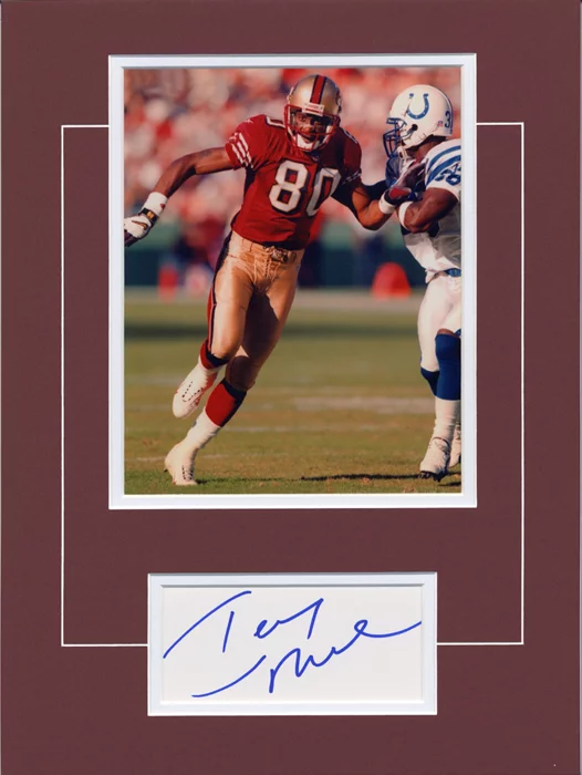 Jerry Rice autograph