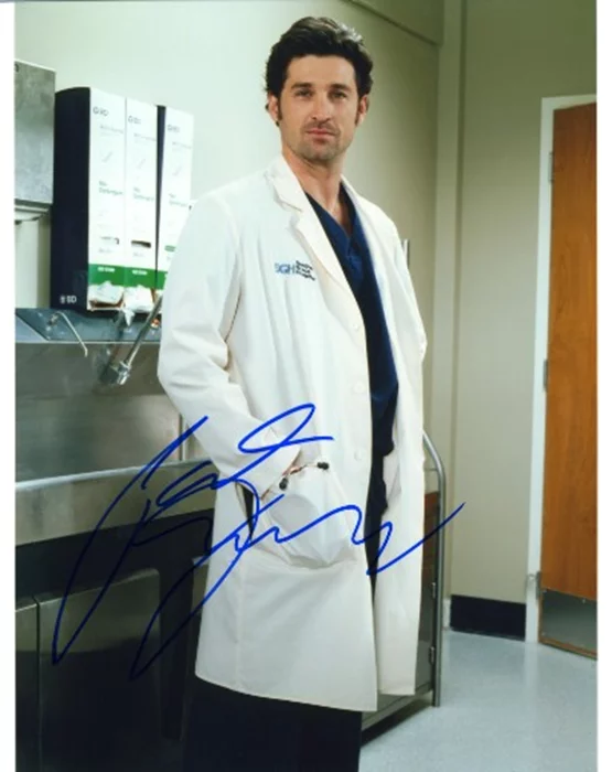 Patrick Dempsey autograph