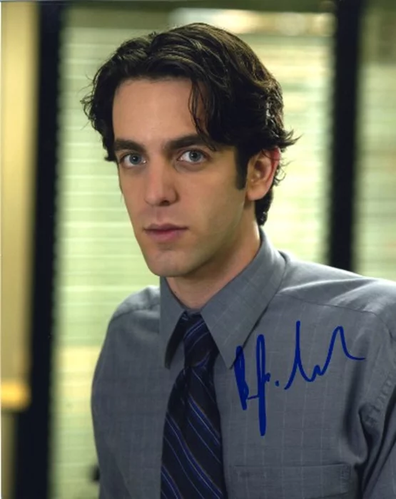 B.J. Novak autograph