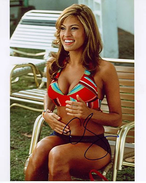 Eva Mendes autograph