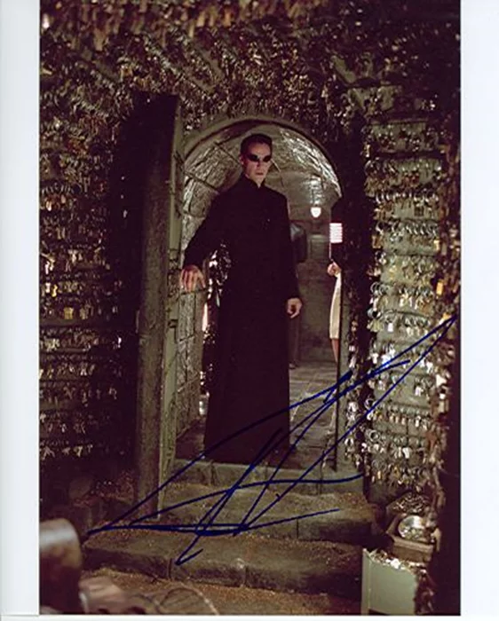 Keanu Reeves autograph