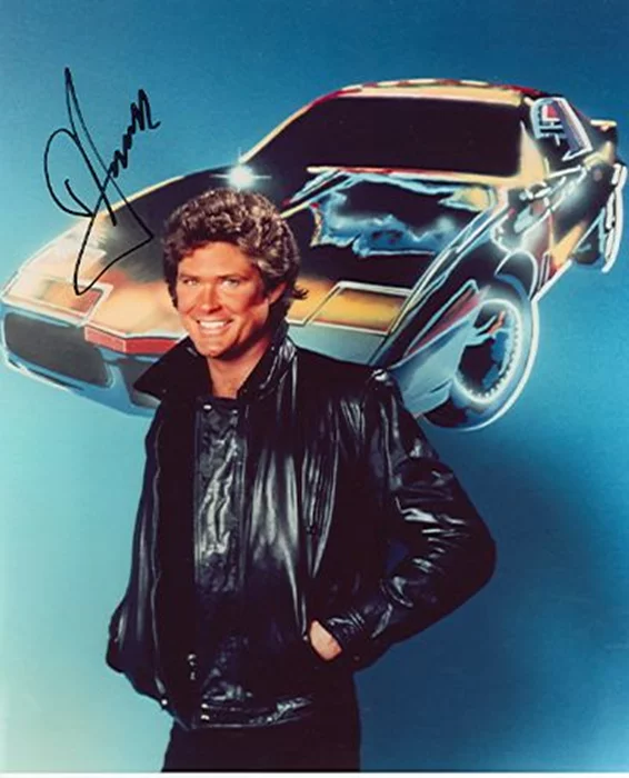 David Hasselhoff autograph