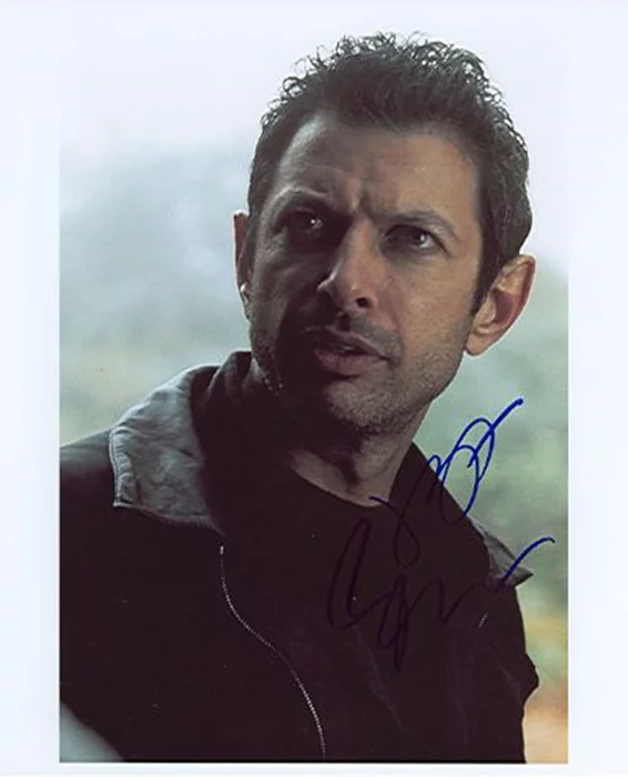 Jeff Goldblum autograph