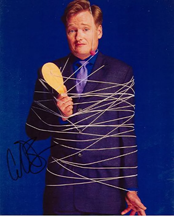 Conan O'Brien autograph