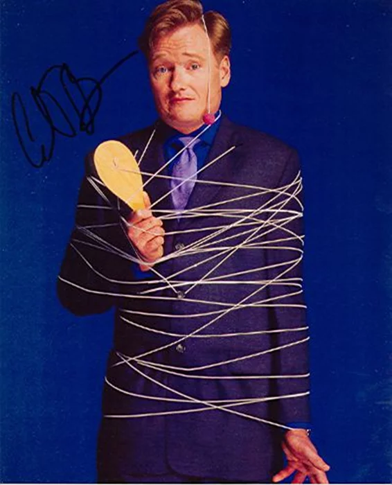 Conan O'Brien autograph