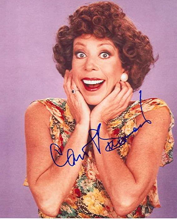 Carol Burnett autograph