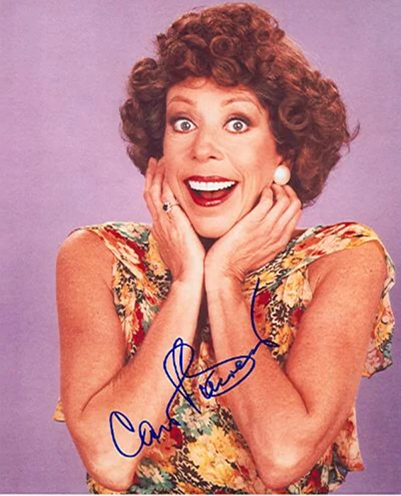 Carol Burnett autograph