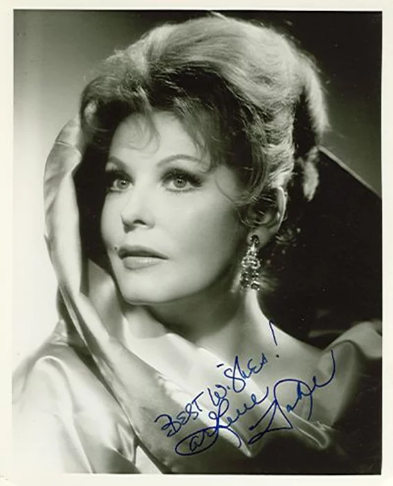 Arlene Dahl autograph