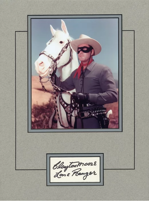 Clayton Moore autograph
