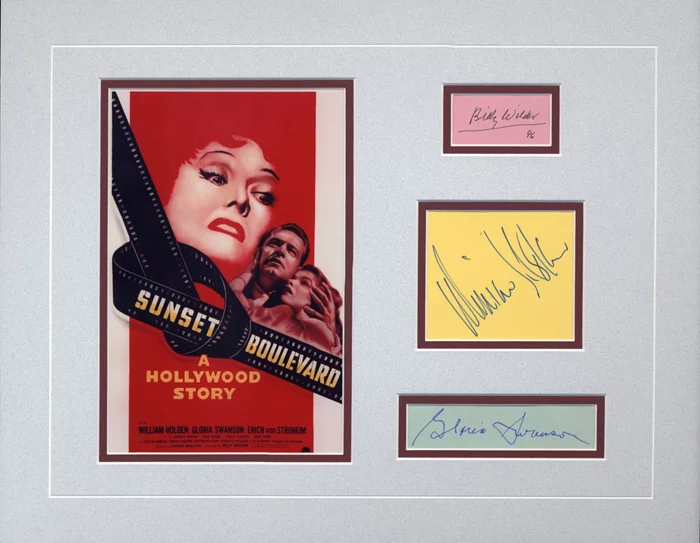 Sunset Boulevard autograph