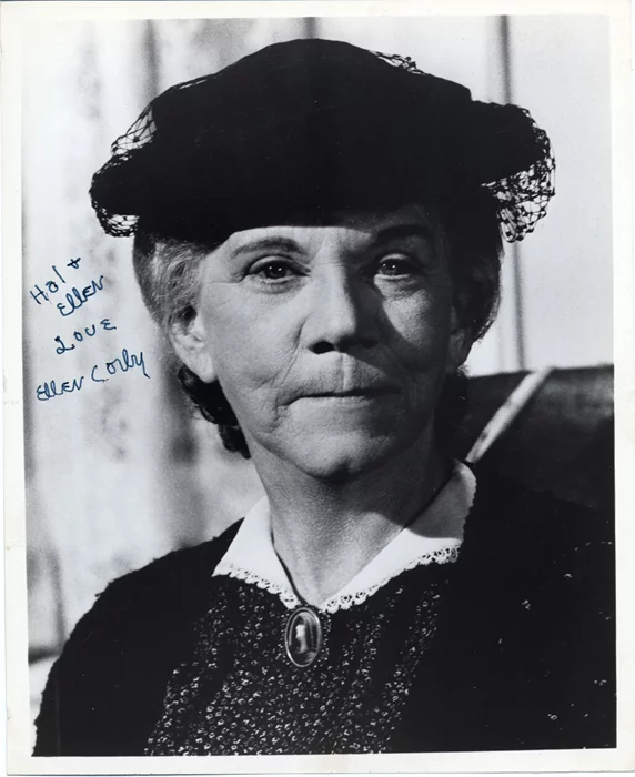 Ellen Corby autograph