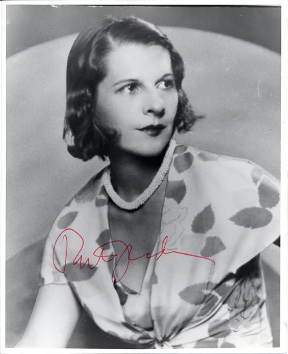 Ruth Gordon autograph