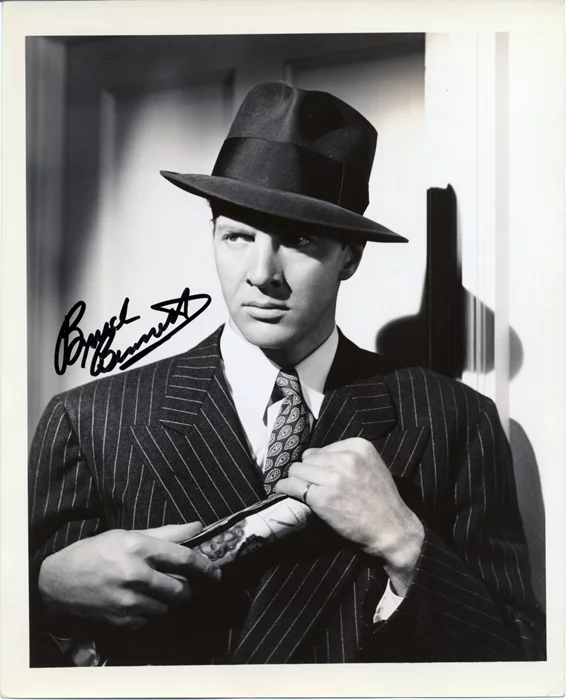 Bruce Bennett autograph