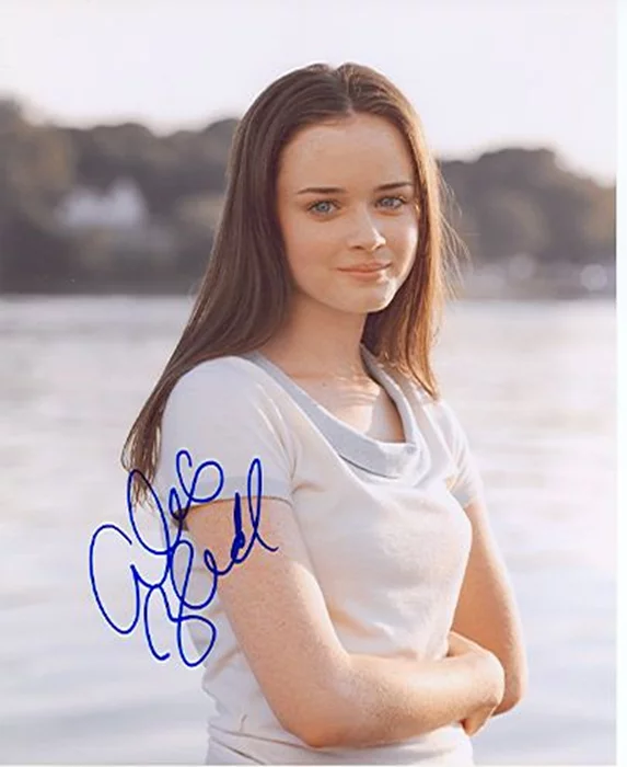 Alexis Bledel autograph