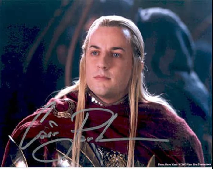 Craig Parker autograph