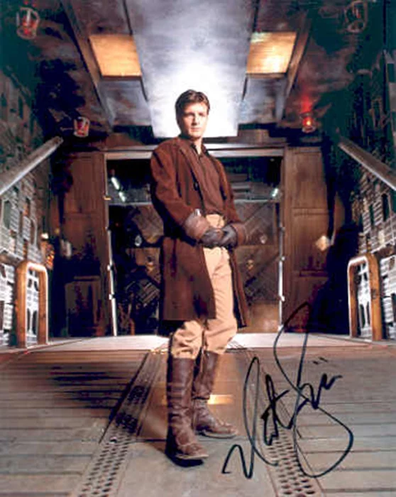 Nathan Fillion autograph